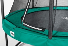 Батут с защитной сеткой Salta Comfort Edition 427 см Green